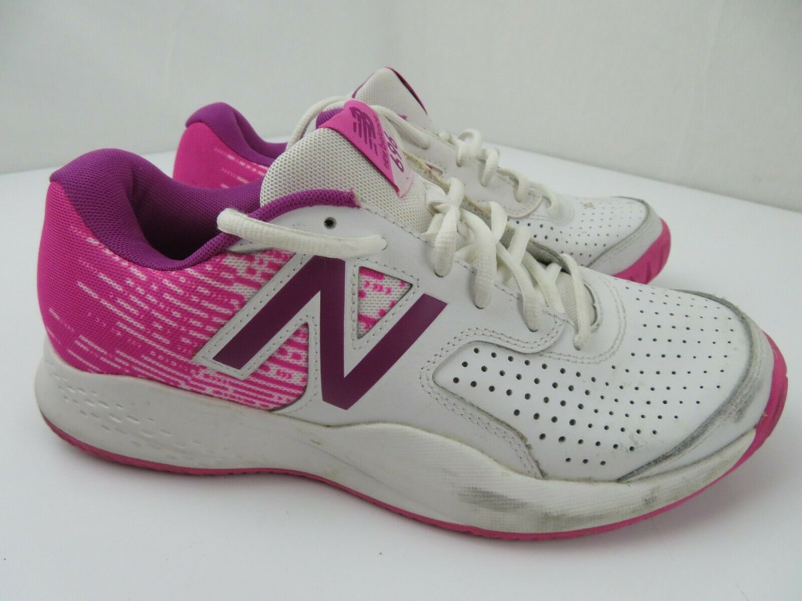 New Balance 696 Sneakers Women's Shoes Size 10 White Pink wc696wp3