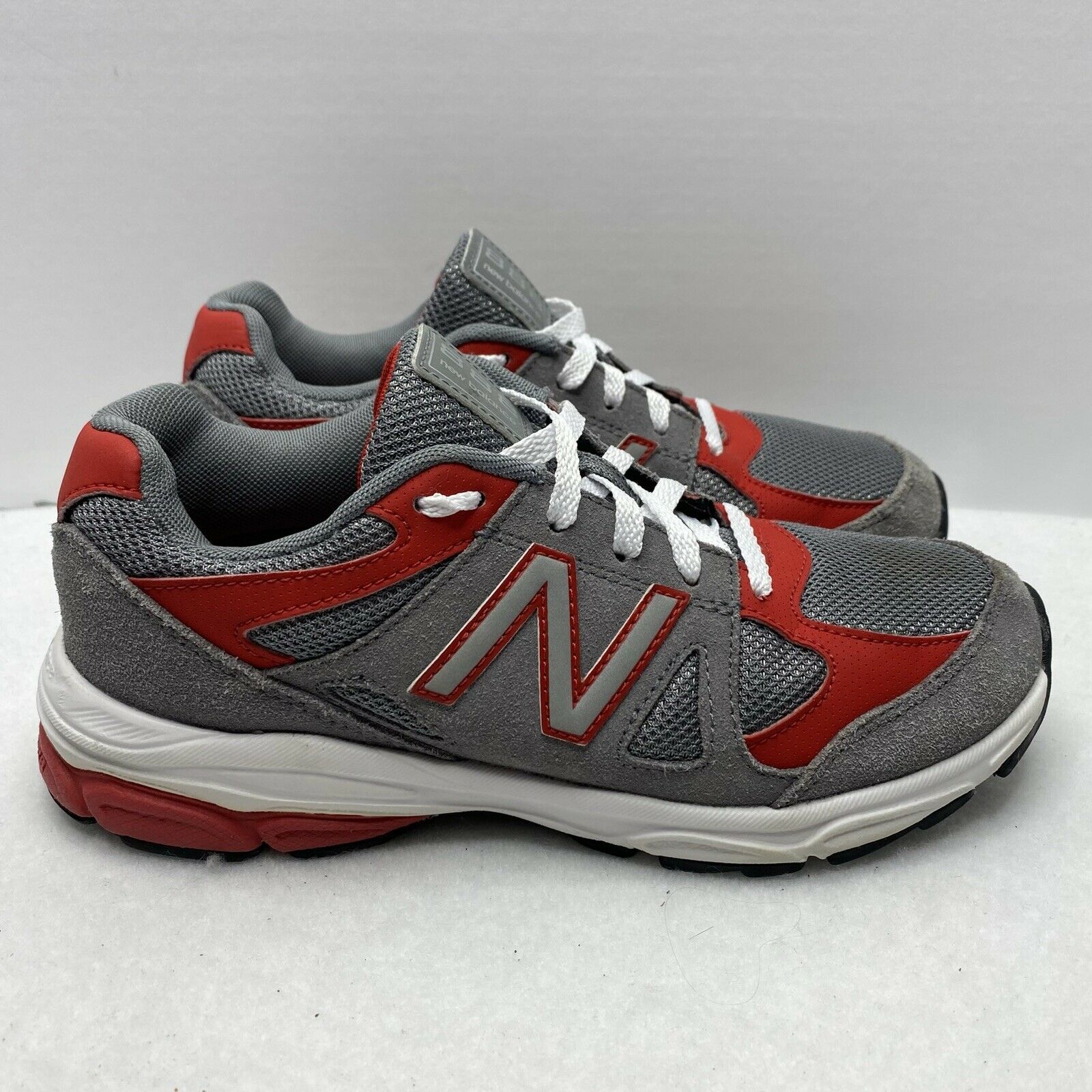 New Balance 888 Gray Red 4Y OR Women's 5.5 Running Walking Comfort Shoes