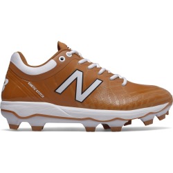 New Balance Low-Cut 4040v5 TPU Baseball Cleat Mens Shoes Orange with White