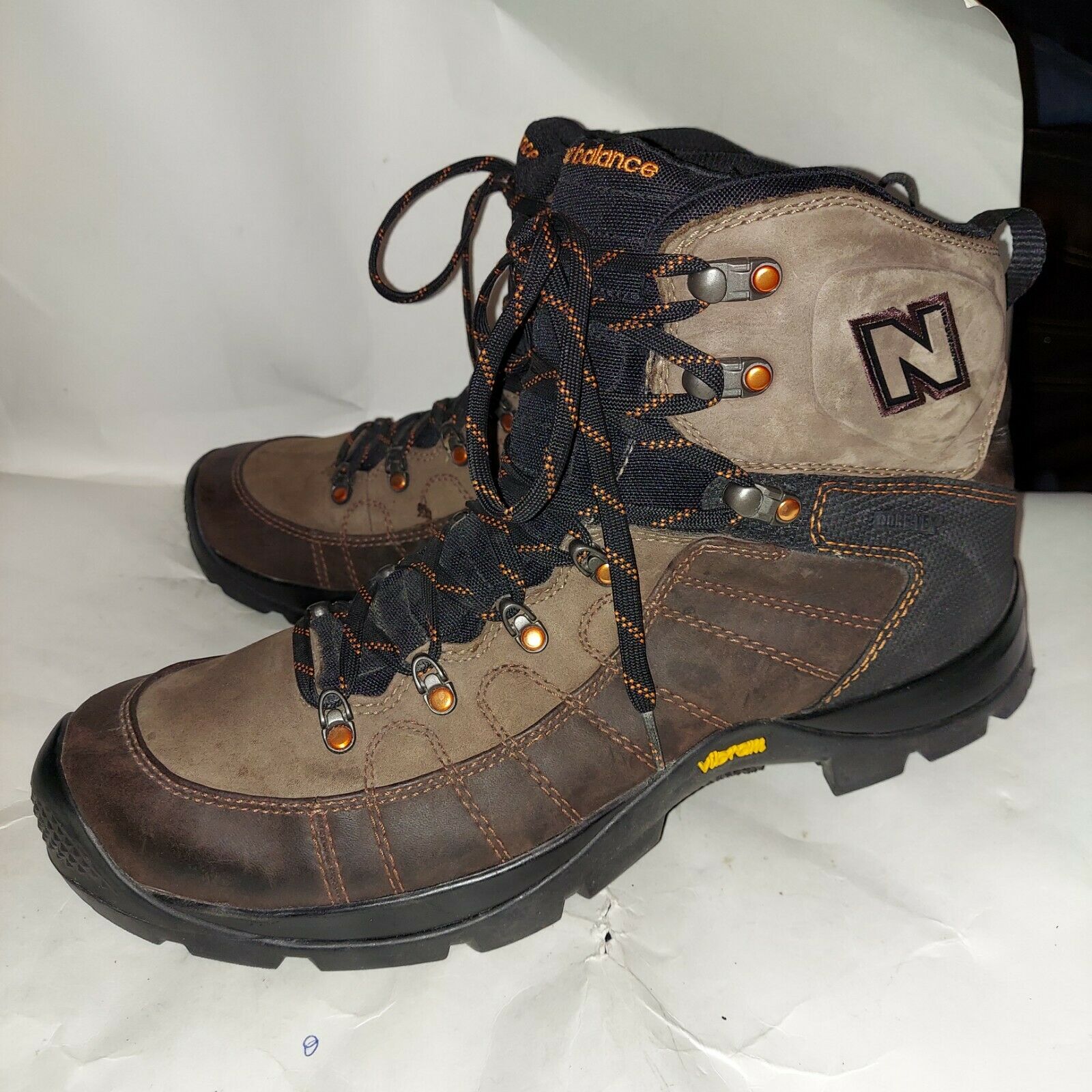 New Balance Rainier Gore-Tex Vibram Hiking Boots Men's 14D EUC