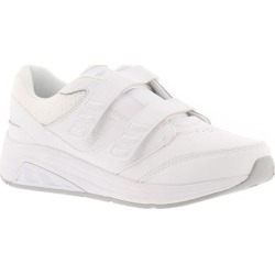 New Balance Womens Hook And Loop Walking Shoes Leather Comfort - White