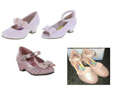 New Disney Princess Heel Dress Shoes Toddler Girls Sz 10-12 or 1 Youth