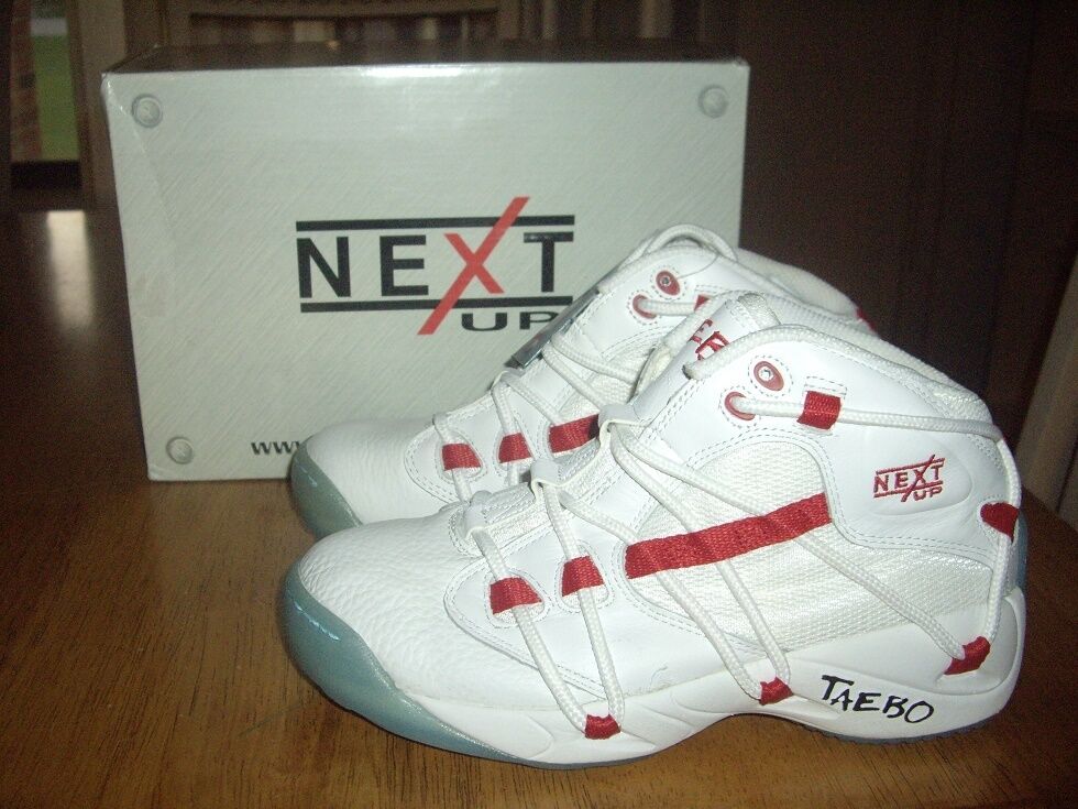 NEW IN BOX Boys Girls Youth Size 6 Next Up Tae Bo Martial Arts Shoes White Red
