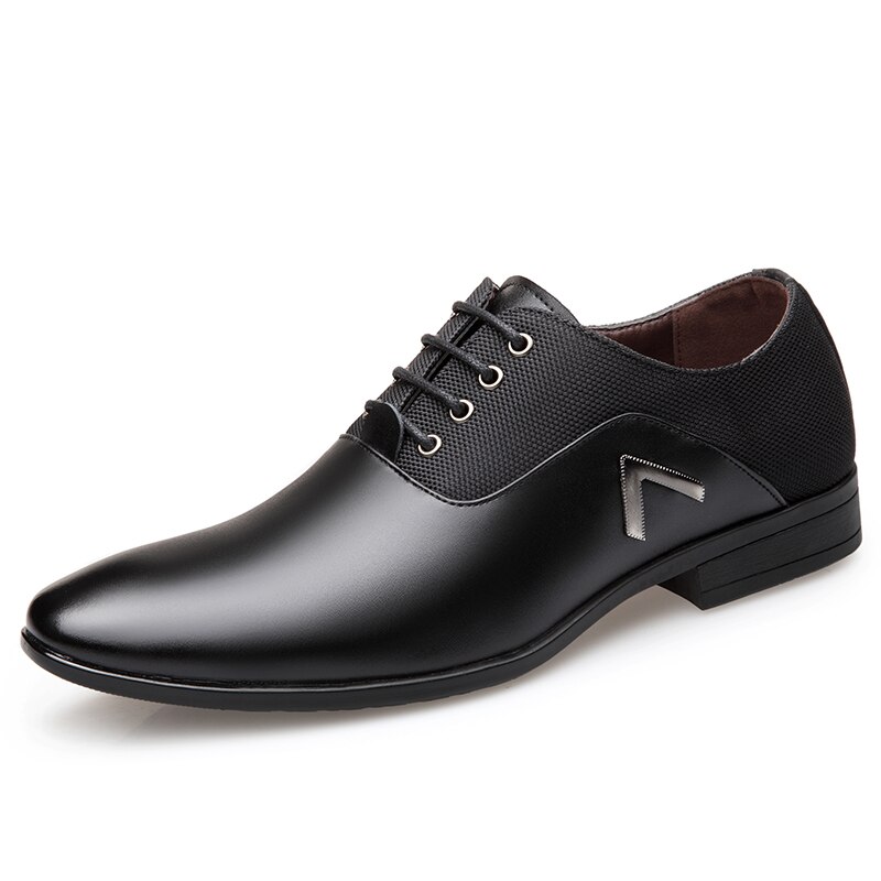 New Men Dress Shoes Men Formal Shoes Leather Luxury Fashion Wedding Shoes Men Business Casual Oxford Shoes Wedding Shoes for Men