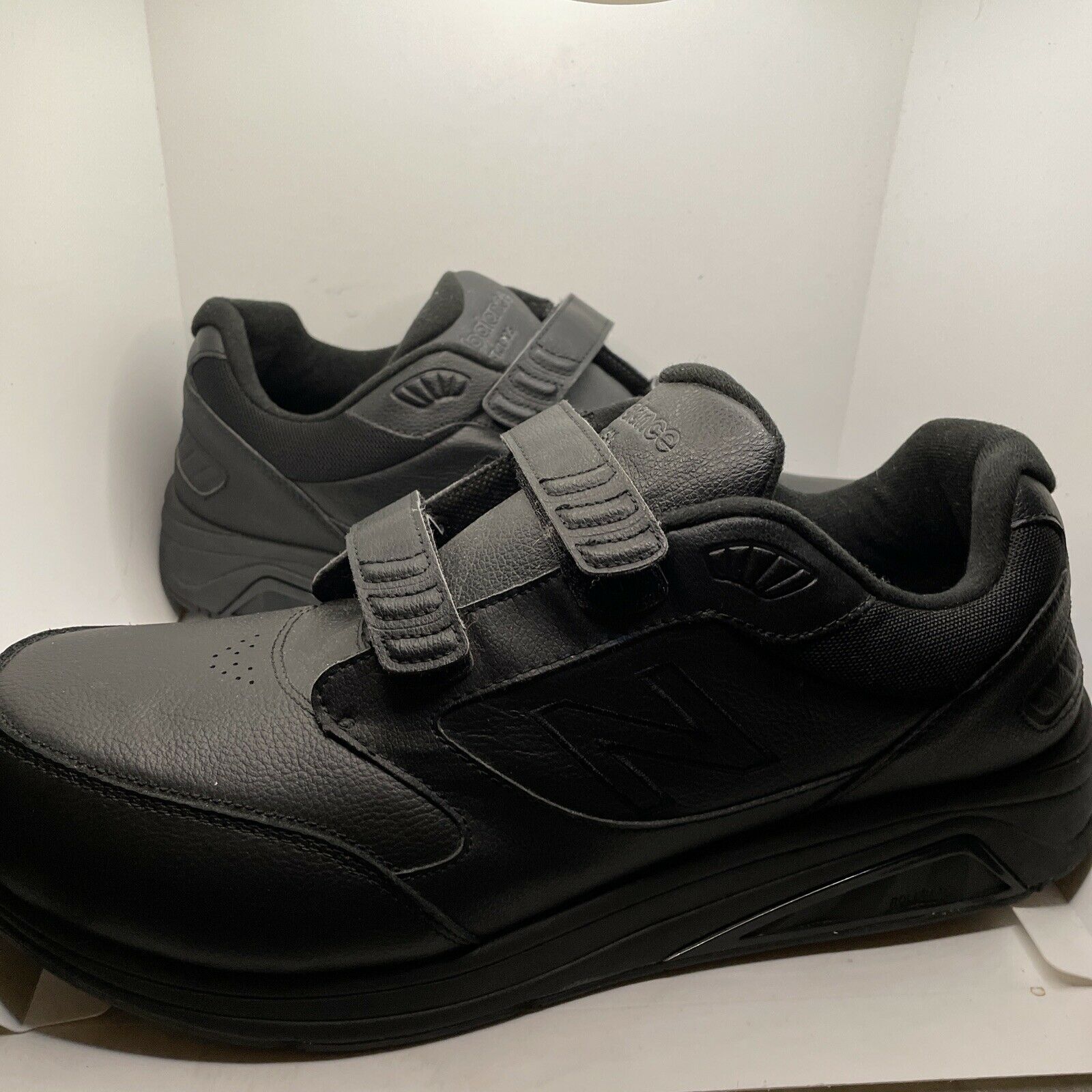 NEW! New Balance 928v2 Hook-N-Loop Walking Shoes Black 14 EEEE 4E Extra Wide