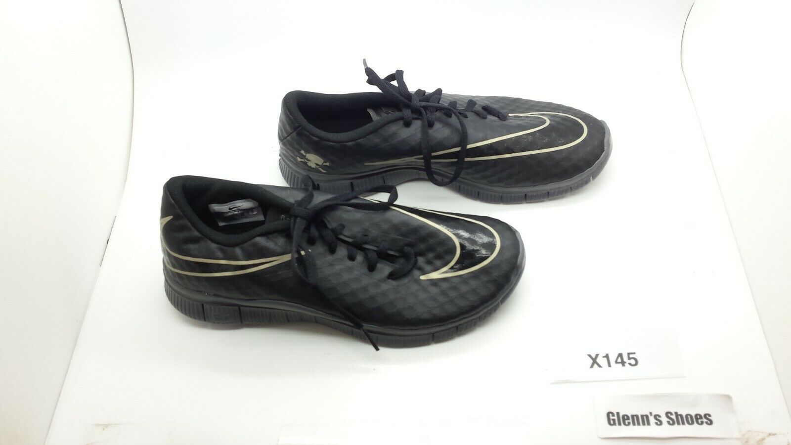 NEW Nike free hypervenom 705390 001 sneakers shoes CLEARANCE Sz5 X145B