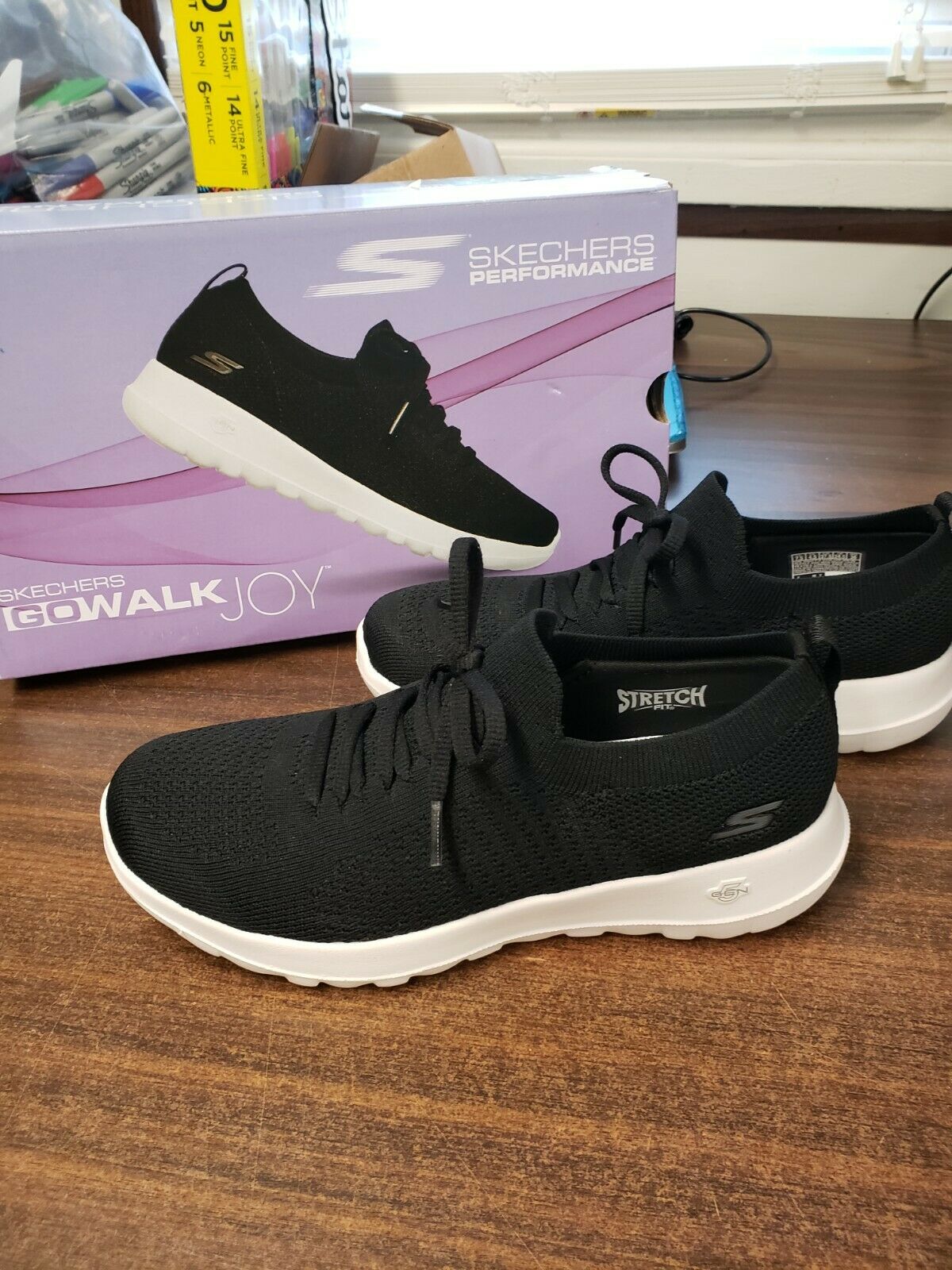 New- Skechers Ladies' GoWalk Joy Ortholite Slip On Shoes - Washable Size 7