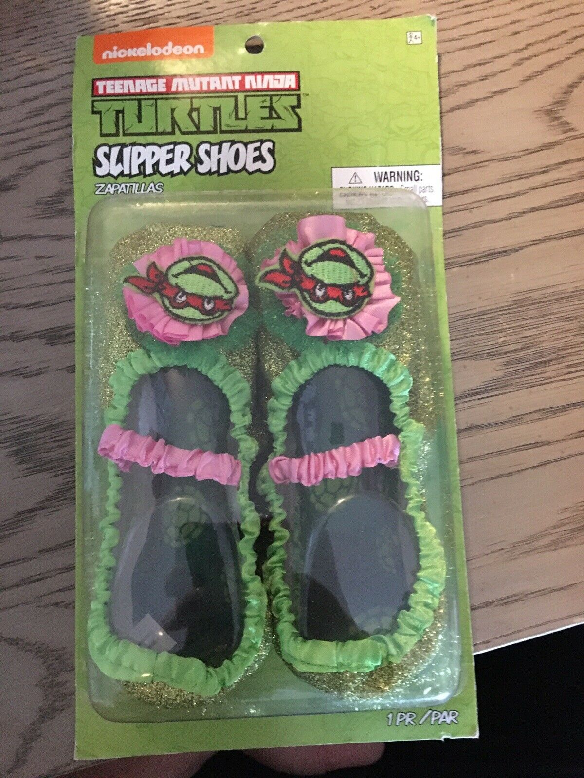 New, Teenage Mutant Ninja Turtles Play Dress Up Slipper Shoes, Nickelodeon
