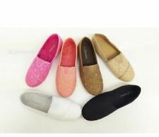 New women ballet flats slip on casual loafer canvas shoes on sale free shipping