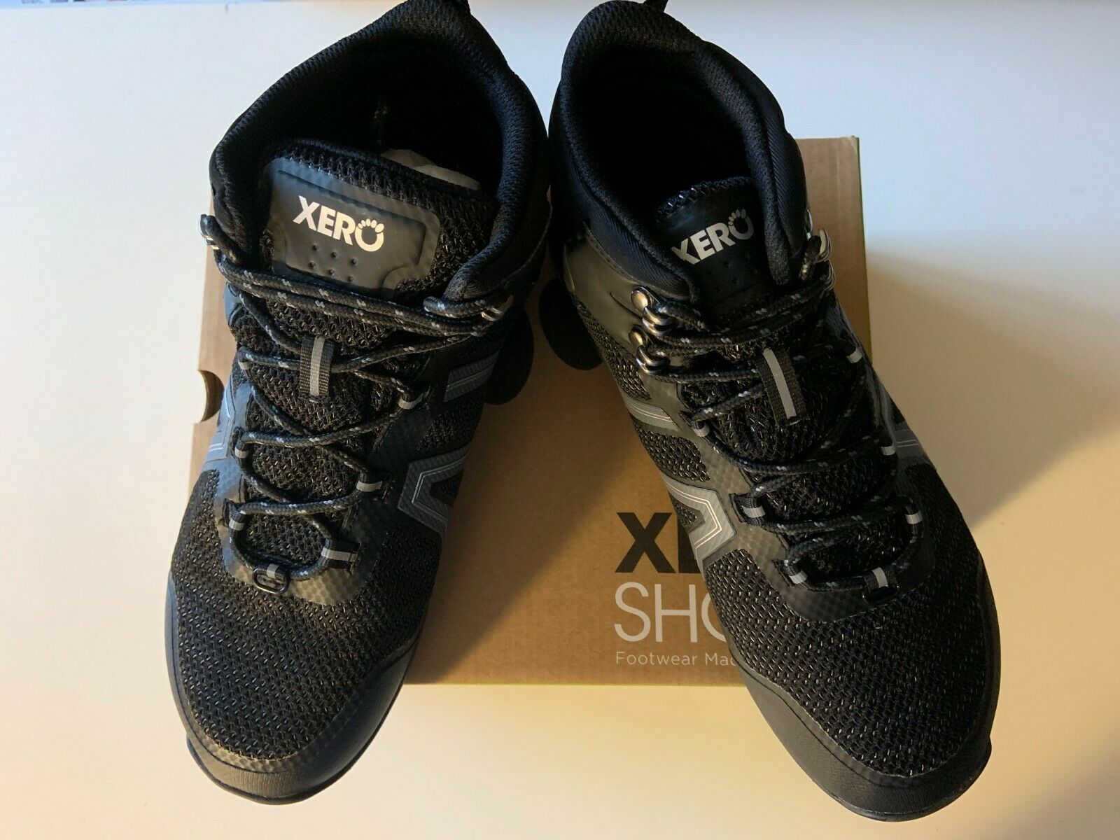 NEW Xero Shoes Xcursion Fusion Men’s 8 Waterproof Hiking Boots BLK TITANIUM $150