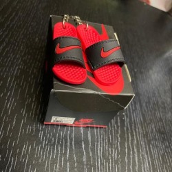 Nike Accessories | Mini Nike Keychain | Color: Black/Red | Size: Os