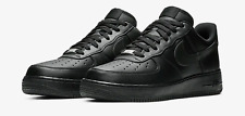 Nike Air Force 1 '07 Shoes Triple Black CW2288-001 Men's Multi Size NEW