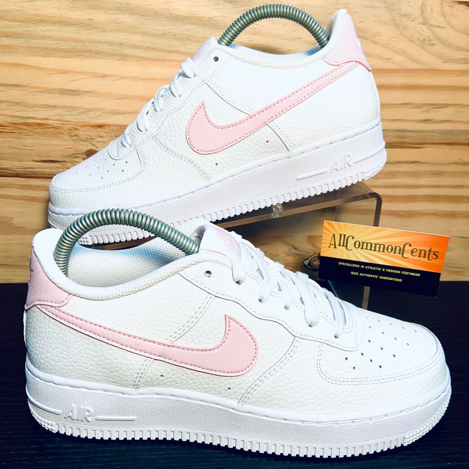 Nike Air Force 1 Low Women's Shoes Size 8 Pink Foam 6.5Y Leather NEW CT3839-103