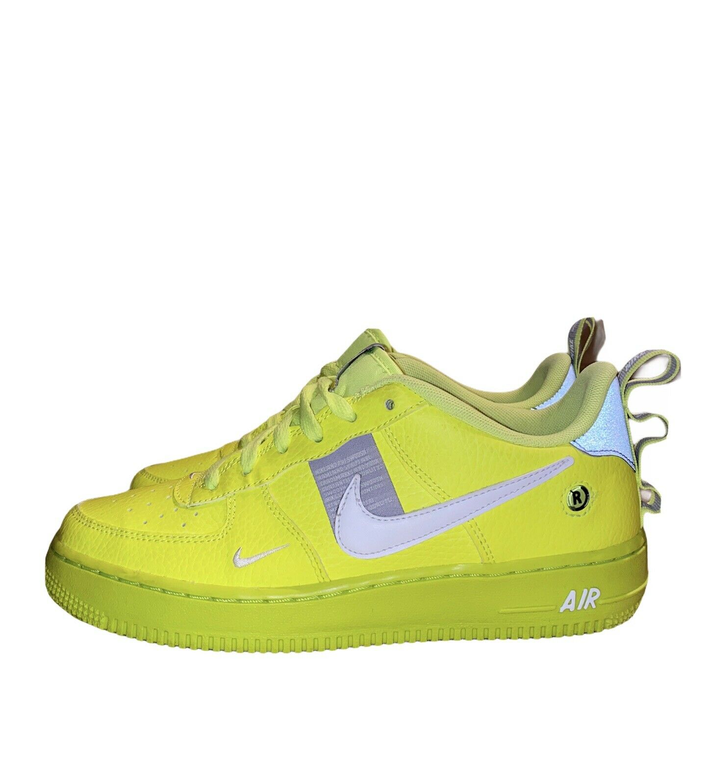 Nike Air Force 1 LV8 Utility GS Volt Shoes AR1708-700 Size 6.5 Y