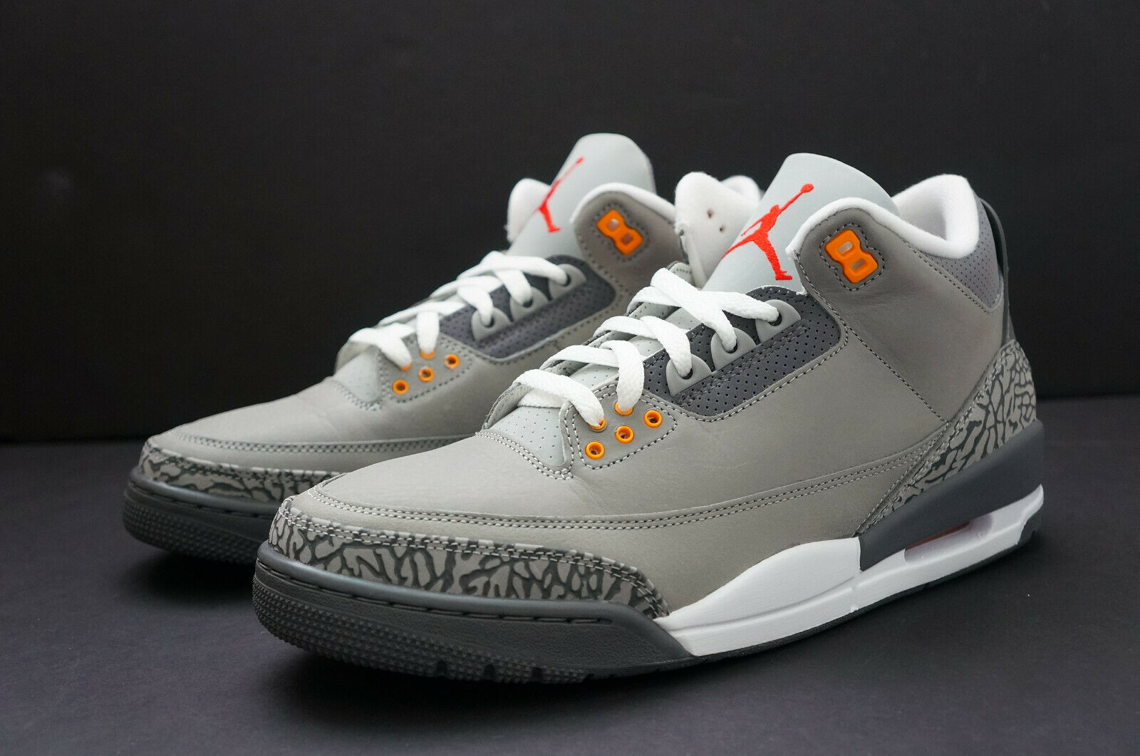 Nike Air Jordan 3 Retro Grey off white dunk 1 Men Size 11 shoes Style CT8532-012
