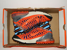 Nike Air Max 270 ISPA Shoes BQ1918-400 Size 10 Blue Void / Black-Terra Orange