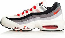 Nike Air Max 95 QS White/Red/Grey Casual Shoes Men Size 8