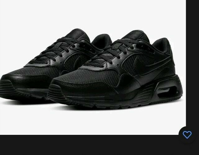 Nike Air Max Tripple Black Sc Men's Running Fashion Shoes Size 10