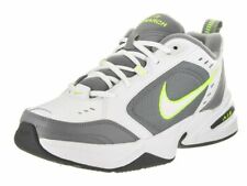 Nike AIR MONARCH IV Mens White Grey Volt 100 Walking Shoes Medium & WIDE WIDTH