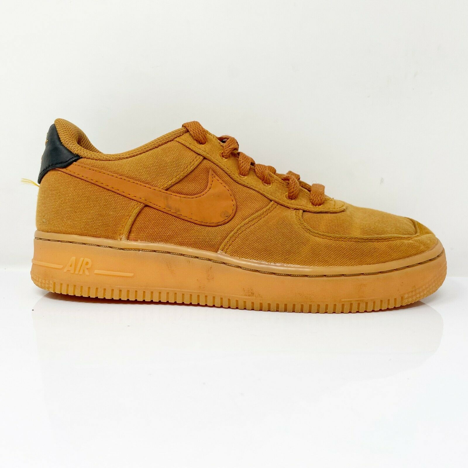 Nike Boys Air Force 1 Low LV8 AR0735-800 Brown Running Shoes Sneakers Size 5.5Y
