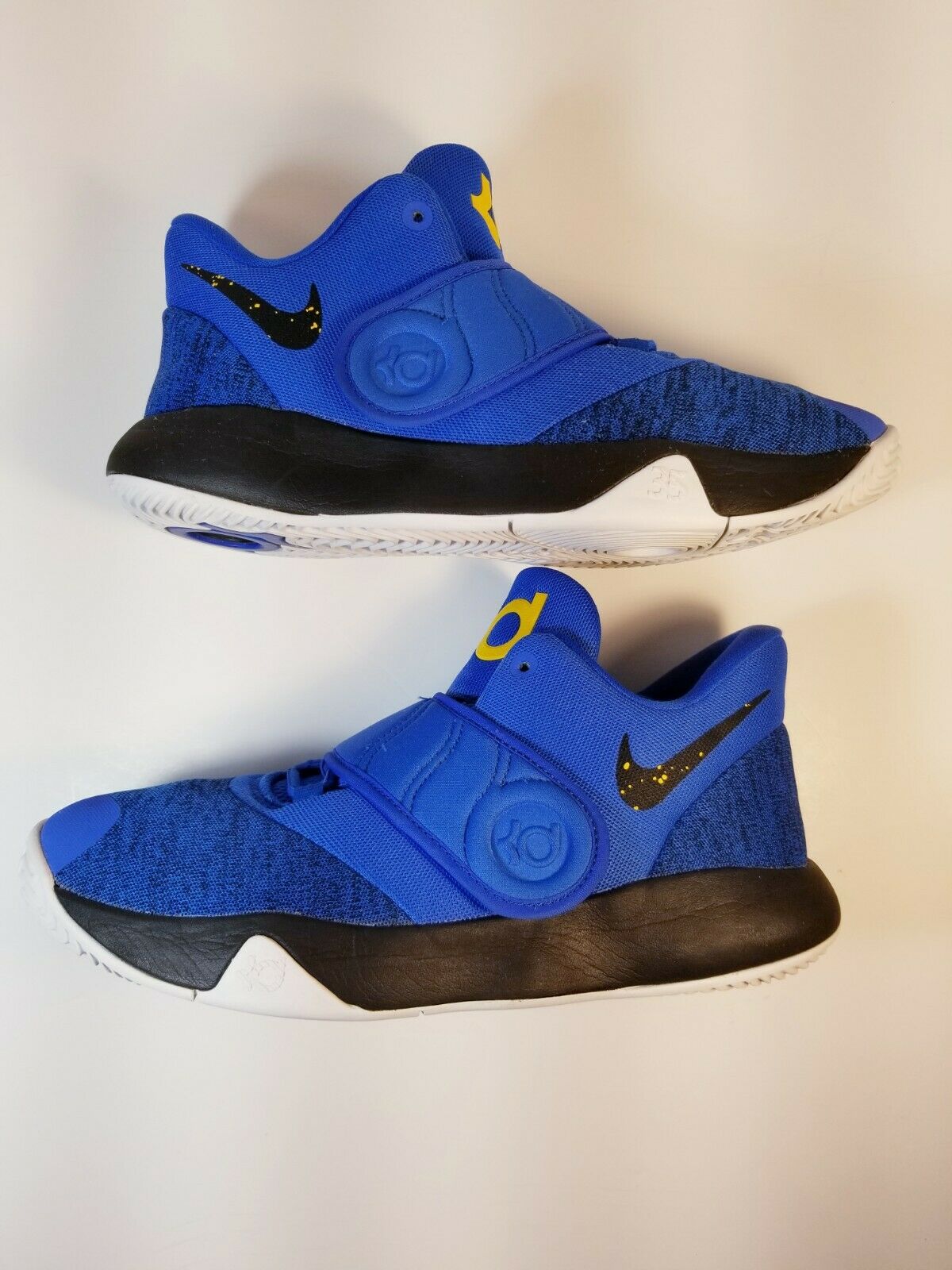 Nike Boys KD Trey 5 AH7172-401 Blue Black Basketball Shoes Lace Up Size 6.5Y