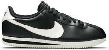 Nike CORTEZ BASIC LEATHER Mens Black White 819719-012 Low Sneakers Shoes