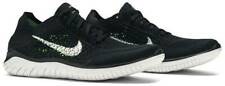 Nike Free RN Flyknit 2018 Running Shoes Black White 942838-001 Men's NEW