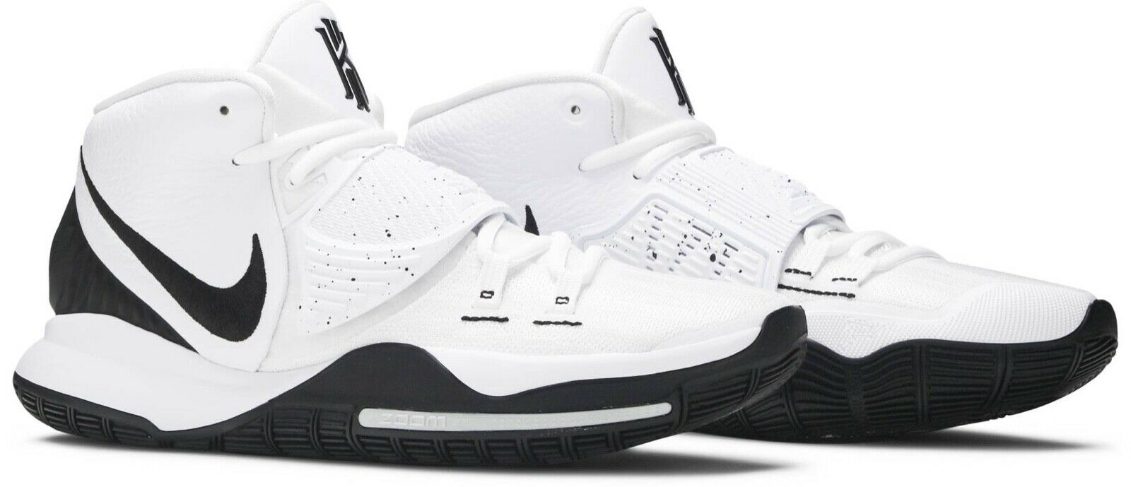 Nike (Kyrie 6) White Black Oreo Shoes (BQ4630-100) Mens Size 11 New NIB Fast⭐️