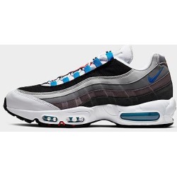 Nike Men's Air Max 95 QS Casual Shoes in Grey/Black Size 4.0 Leather