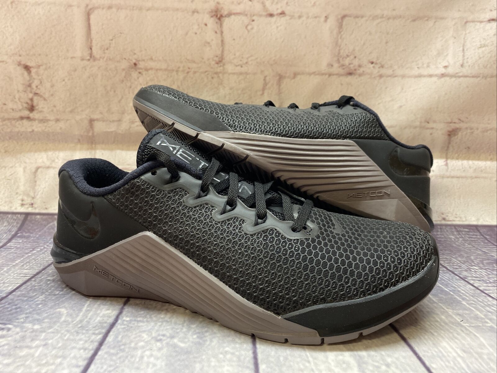 Nike Men's Metcon 5 Training Shoes Grey Black AQ1189-001 Men’s Size 7 NEW