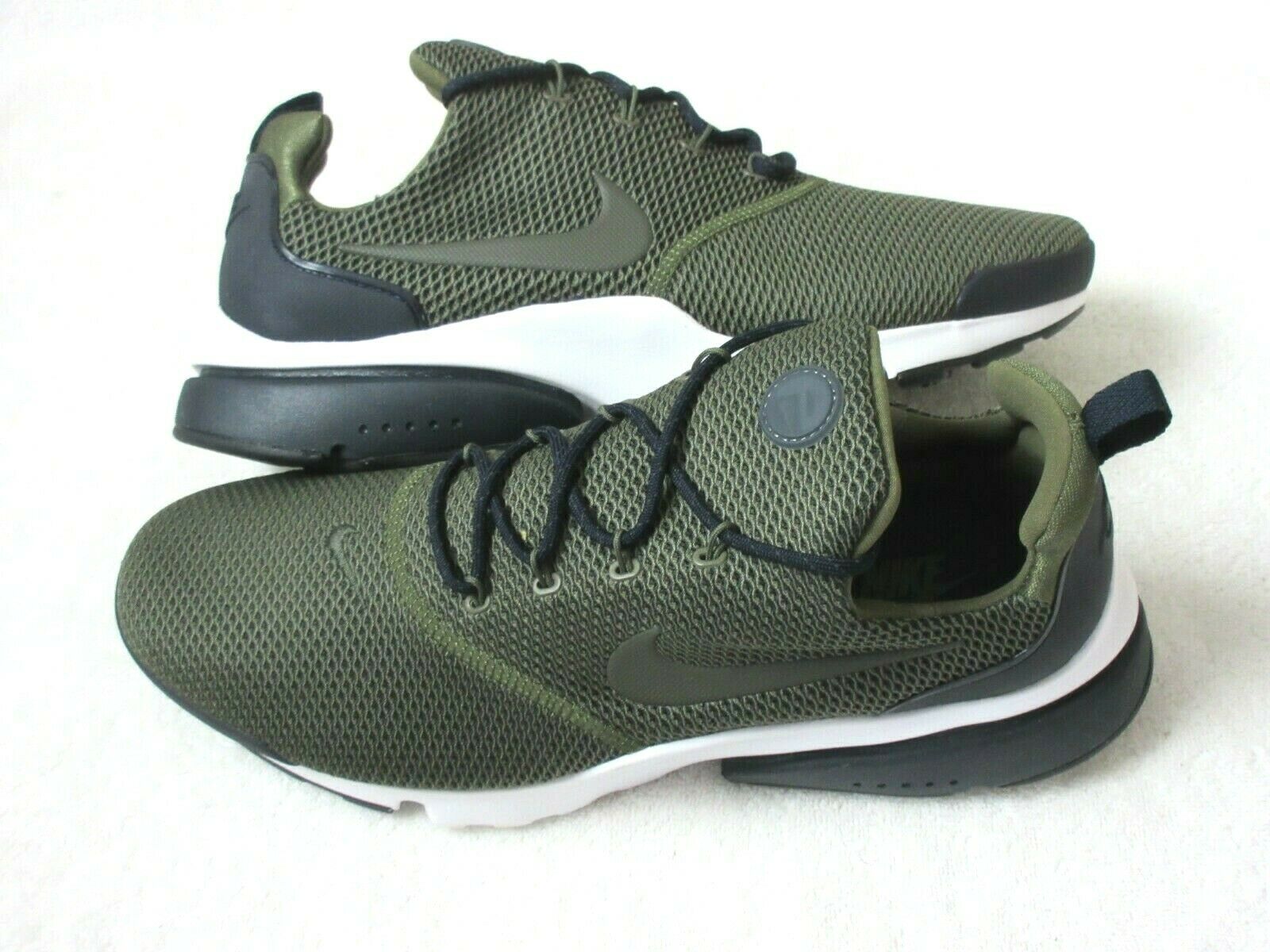Nike Men's Presto Fly SE Running Training Shoes Olive Green Khaki Size 11 NEW