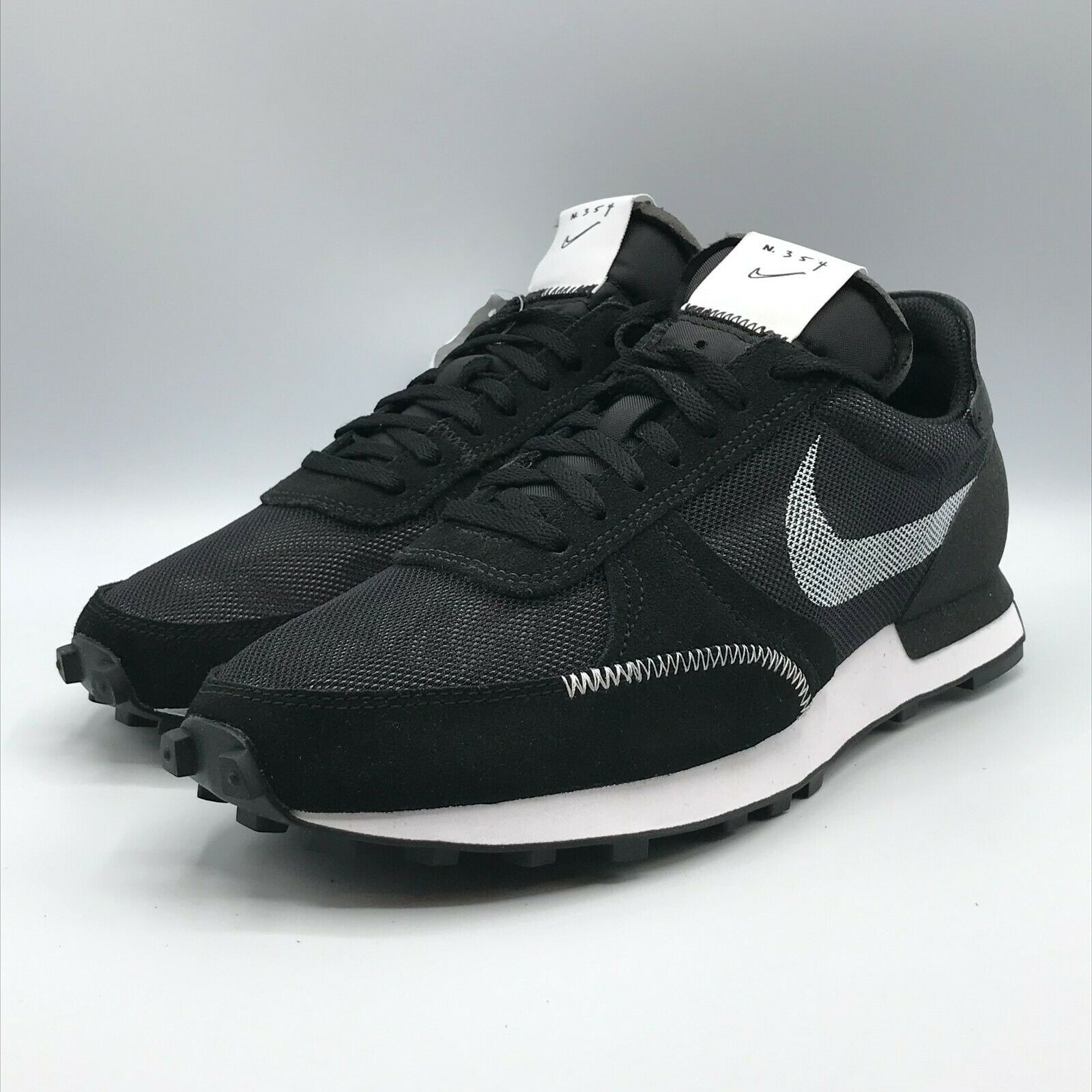 Nike Mens Size 9 Daybreak DBreak Type Black White Sneakers Shoes New CJ1156-003