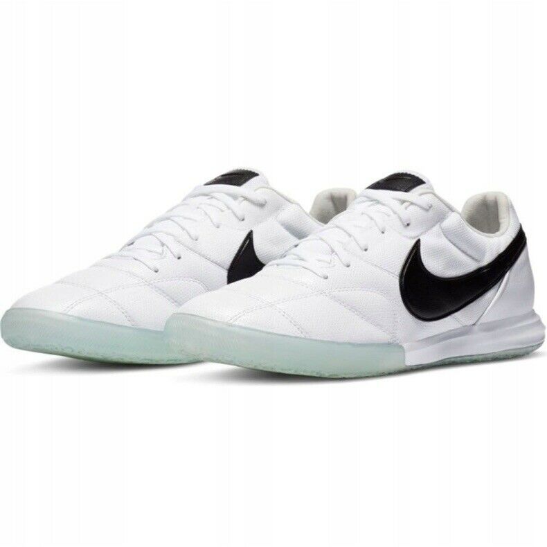 Nike Premier II Sala IC Indoor Soccer Shoes White AV3153-101 Men Size 10