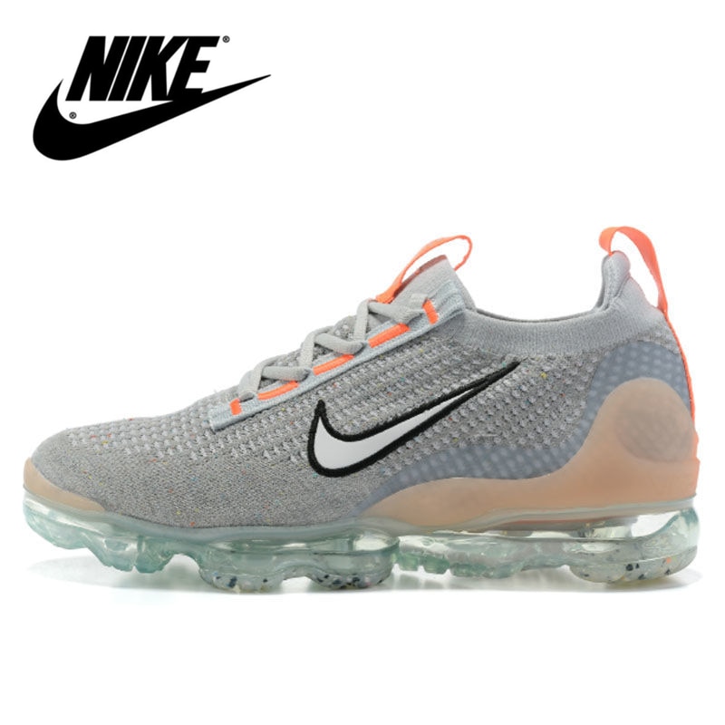Nike shoes Air VaporMax FK flying line rainbow woven air cushion breathable men's shoes sports shoes