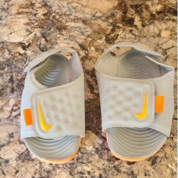 Nike Shoes | Baby Nike Sandals | Color: Gray | Size: 3bb