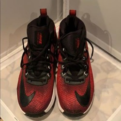 Nike Shoes | Basketball Court Shoes | Color: Black/Red | Size: 12