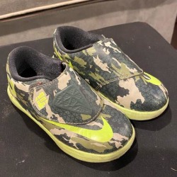 Nike Shoes | Boys Size 7 Camouflage Nike Kd | Color: Green/Tan | Size: 7 (Toddler Boy)