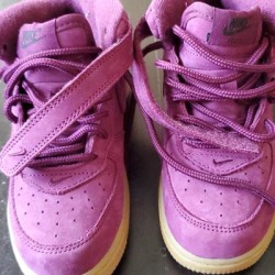 Nike Shoes | Cute Purple Nike Shoes For Toddler | Color: Purple/Tan | Size: 9b