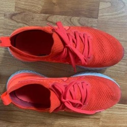 Nike Shoes | Epic React Shoes, Size 5.5y | Color: Orange/Red | Size: 7
