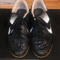 Nike Shoes | Indoor Soccer Shoes | Color: Black/Blue | Size: 6