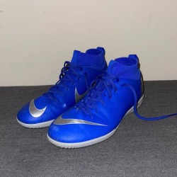 Nike Shoes | Indoor Soccer Shoes | Color: Blue | Size: 5g