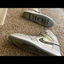 Nike Shoes | Jordan 1 Dior | Color: Brown/Tan | Size: Ask