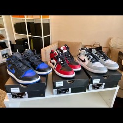 Nike Shoes | Jordan 1 Mid Boys | Color: Black | Size: 1b