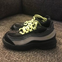 Nike Shoes | Kids Air Max | Color: Black/Green | Size: 9b