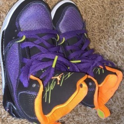 Nike Shoes | Kids Shoes. | Color: Black/Purple | Size: 12c