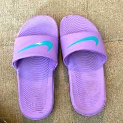 Nike Shoes | Little Kids Nike Slides | Color: Purple | Size: 13c Little Kids Gender Neutral