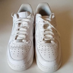 Nike Shoes | Nike Air Force 1 Men 10 | Color: White | Size: 10