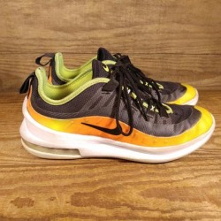 Nike Shoes | Nike Air Max Axis Rf Shoes Youth Av7590-001 | Color: Green/Orange | Size: 3.5b