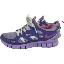 Nike Shoes | Nike Free Run 2 Purple Athletic Running Tennis Shoes Sneaker Girls Youth Size 3 | Color: Purple | Size: 3bb