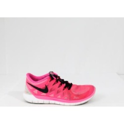 Nike Shoes | Nike Free Running Shoes Women Sneaker | Color: Black/Pink | Size: 8